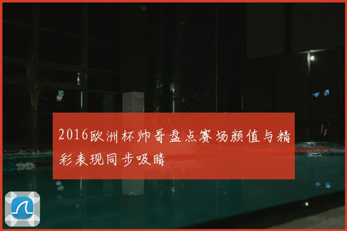 2016欧洲杯帅哥盘点赛场颜值与精彩表现同步吸睛