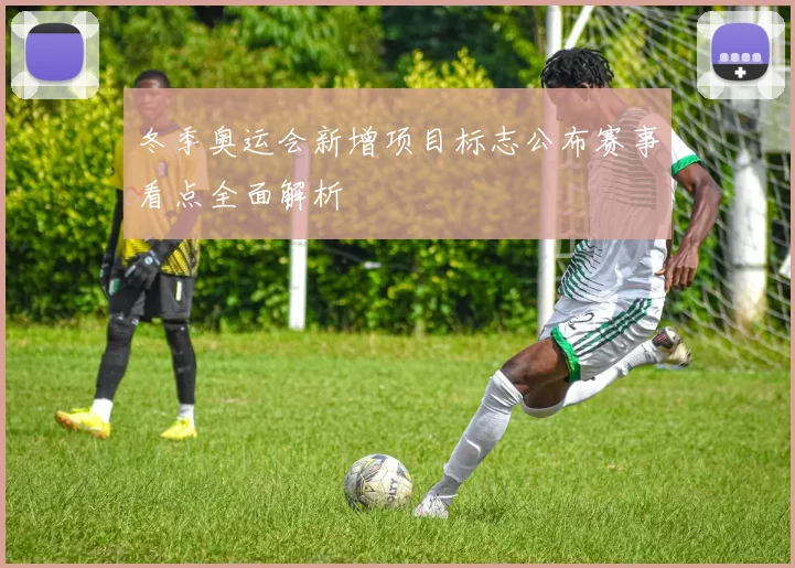 冬季奥运会新增项目标志公布赛事看点全面解析